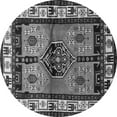 thumbnail image 1 of Ahgly Company Indoor Round Persian Gray Traditional Area Rugs, 7' Round, 1 of 1