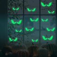 thumbnail image 3 of 2 pcs Halloween Fluorescent Glow Furtive Eyes Wall Sticker Home Bedroom Decor, 3 of 5
