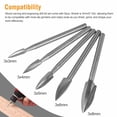 thumbnail image 5 of 10Pcs 1/8" Wood Carving Engraving Drill Bit Set Milling Cutter For Dremel Rotary, 5 of 8