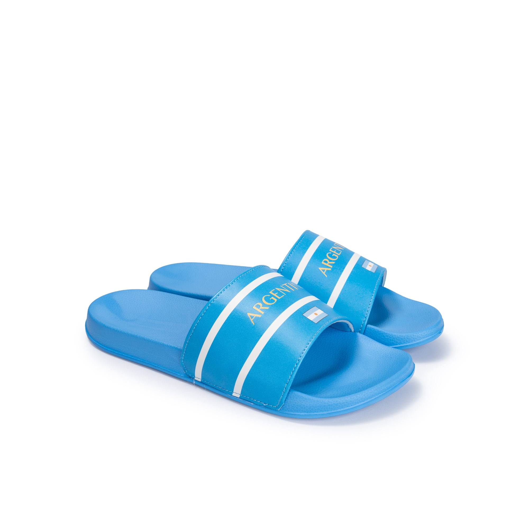 Men's Soccer Fan Slides, Argentina, Mexico, Brazil & USA
