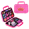 Toysical Kids Makeup Kit for Girl - with Make Up Remover - 30Pc Real Washable, Non Toxic Play Princess Cosmetic Set - Ideal Birthday for Little Girls Ages 3, 4, 5, 6 Year Old Child