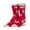 Retro-Can red, variant on Cool Socks – Dr Pepper Cans Crew Socks – Size Large for Men & Women – Classic Soda Graphic – Comfy