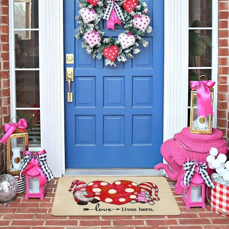  Christmas Gnomes Welcome Mat Indoor Outdoor Entryway