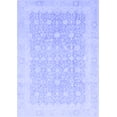 thumbnail image 1 of Ahgly Company Indoor Rectangle Abstract Blue Modern Area Rugs, 2' x 3', 1 of 4