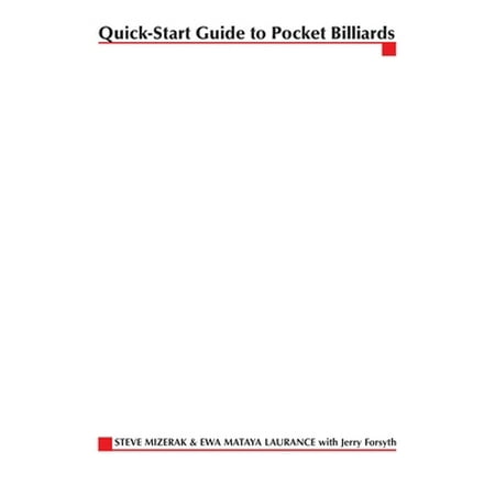 Quick-Start Guide to Pocket Billiards [Paperback - Used]