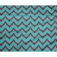 thumbnail image 4 of oneOone Polyester Lycra Fabric Chevron Ikat Print Fabric BTY 56 Inch Wide, 4 of 4