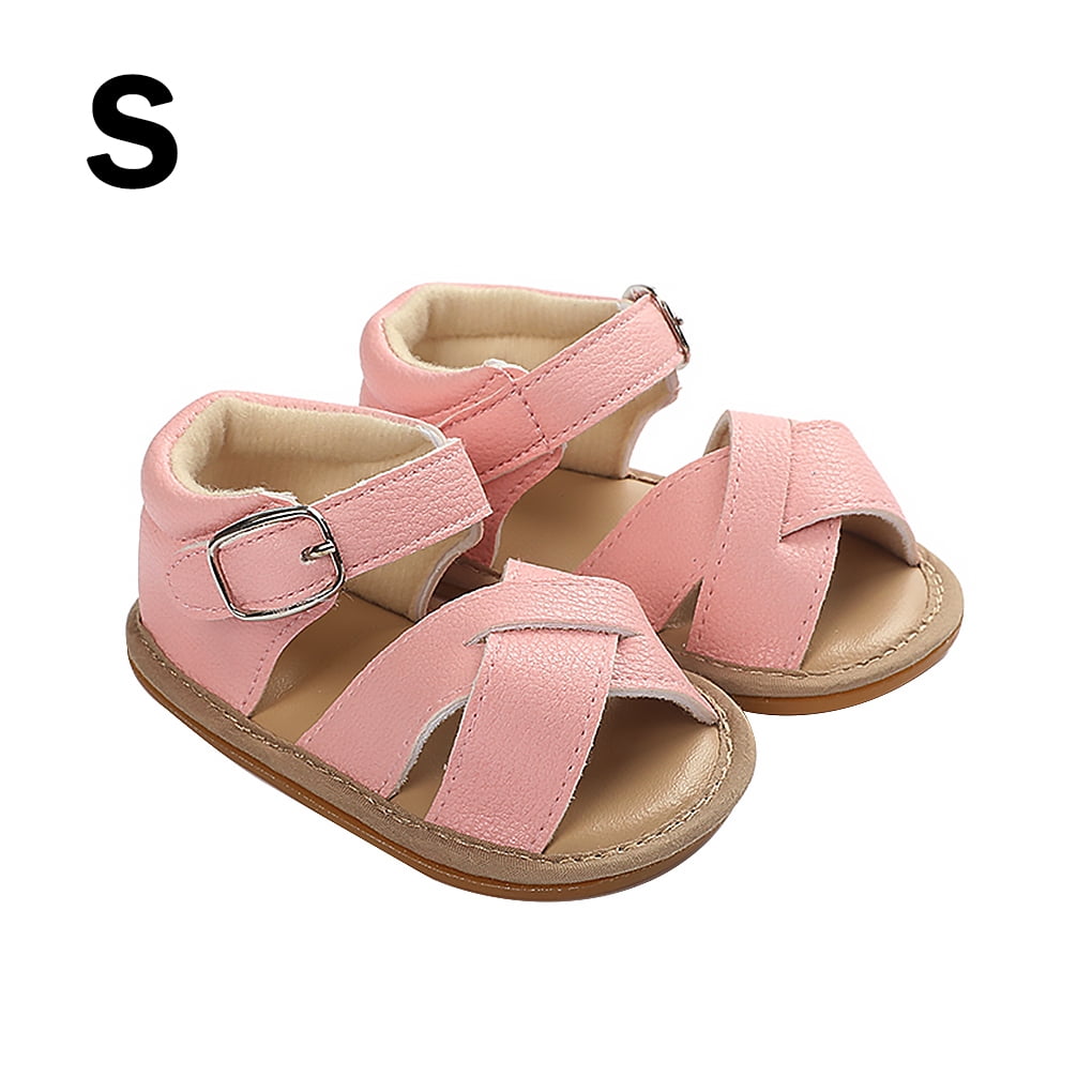 pink walking sandals