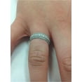 thumbnail image 4 of Bague Pavée de Diamants 3/4 Ct en Or Blanc 14 K, 4 of 4