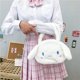 thumbnail image 5 of Bolso de Invierno para mujer bolsa de mano con Orejas de Ehuebsd conejo de dibujos animados Kawaii cálido y esponjoso bolso de compras para teléfono 2022, 5 of 9