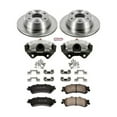 thumbnail image 2 of PowerStop Rear Stock Replacement Brake Pad and Rotor Kit with Calipers Fits: CHEVROLET GMC Select Models KCOE2018, 2 of 5