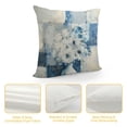 thumbnail image 4 of SHANXI Blue and Grey Art Artwork Contemporary Decorative Gray Home Decorative Throw Pillows Covers Cushion Cover for Bedroom Sofa Living Room  22x22in, 4 of 5