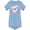 Light Blue, variant on Cute Little Koala Bear Portrait Bodysuit Infant -Image by Shutterstock,  Newborn
