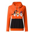 thumbnail image 4 of Sudadera Para Mujer Sudaderas Con Cuello Redondo Moda Casual Festival Impreso Blusa de Manga Larga Sudadera Con Capucha Tops Sweatershirt Odeerbi ODB130791, 4 of 5