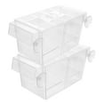 thumbnail image 1 of UPGRATOR 2Ud Caja Transparente Para Reproducción De Peces Con Ventosas Y Separador Para Acuario Y, 1 of 8