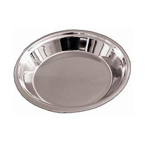Lindy's 9" High Quality Polished Stainless Steel Pie Pan Kitchen Bakeware 18/8 