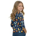 thumbnail image 3 of Abcomgle Girls Summer Tshirts 4-16 Summer 3/4 Sleeve Toddler Girls T-Shirts Dinosaur Graphic Toddler T-Shirt Casual Crewneck Cotton Tops, 3 of 5
