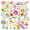4A, variant on Watercolor Flower Theme Stickers, Waterproof Flower Theme Sticker for Water Bottle Laptop Phone Cases Planner Skateboard Luggage Helmet Party Favor Decor, Ideal for Adults Teens Teacher Rewards