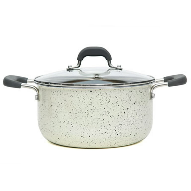 PIONEER WOMAN 1-Quart Saucepan w/Lid SPECKLED Turquoise NON-STICK