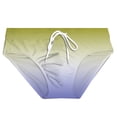 thumbnail image 3 of Mens Swim Briefs Bikini Quick Dry Underwear Drawstring Sport Swimsuit Breathable Beach Soft Thong Underwear M M, 3 of 5