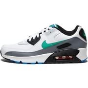 Nike Air Max 90 LTR Big Kids’ Shoes Color: White/Pure Platinum/Cool Grey/Stadium Green Size: 7Y