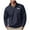 Dark Blue, variant on Quarter Zip Sweatshirts Men, Mens Sweatshirt Dashan Printed Polos Shirts Work Half Zip Outwears Plain Pullovers Long Sleeve Tops Lapel Collar Sweaters for Travelling,Walking