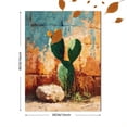 thumbnail image 3 of Midwestern Cactus Canvas Print, Western Desert Art, Premium Wall Decor, Ready to hang, 3 of 8