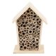 thumbnail image 1 of Wooden Bee House Safe Non Toxic Durable Environmental Friendly Wooden Insect House for Garden, 1 of 2