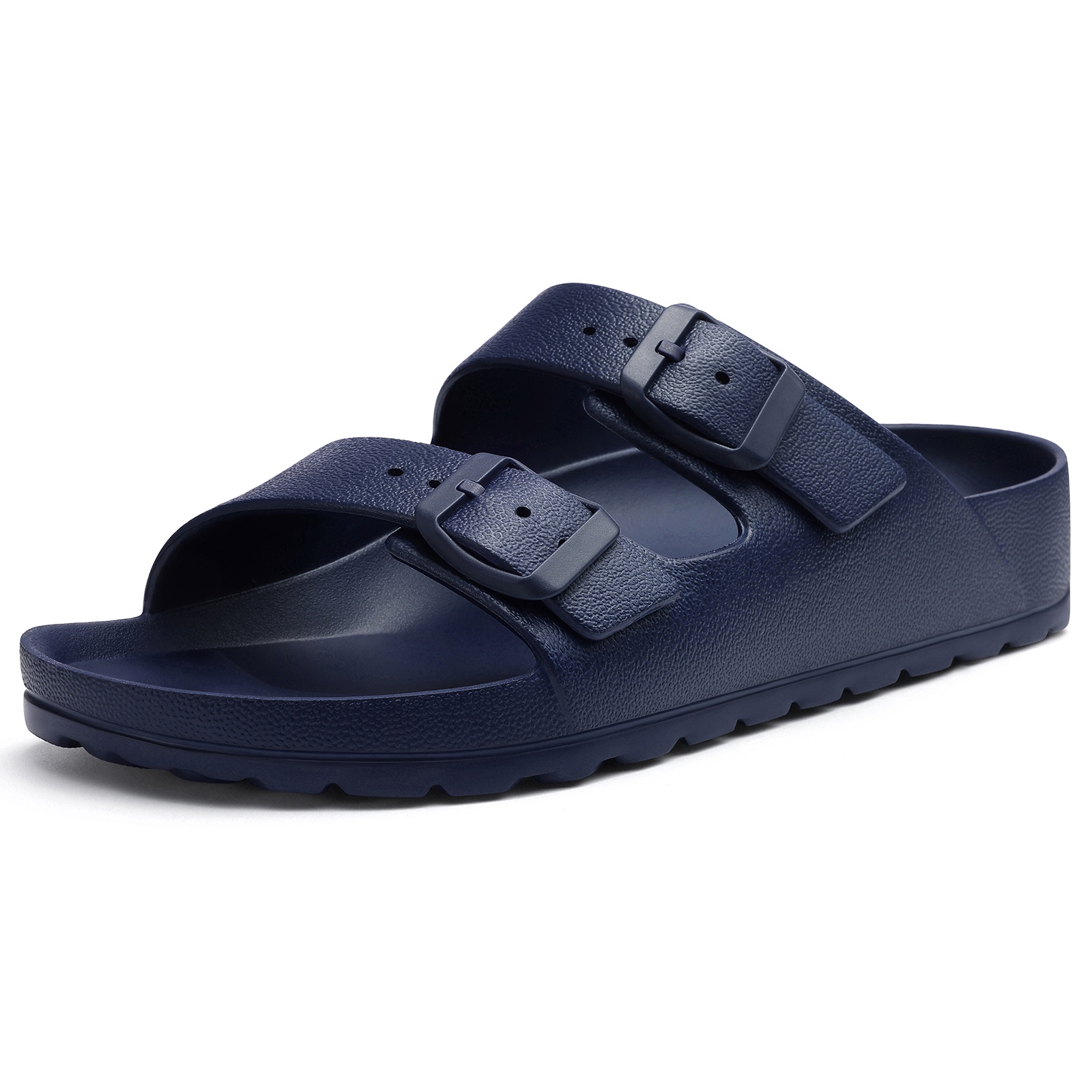 Litfun Women's Arch Support Slide Sandal, Navy