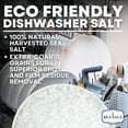 thumbnail image 2 of Dishwasher Salt, Natural Water Softener, Food Grade Coarse Sea Salt Compatible with Miele, Thermador, Whirlpool, & Bosch Dishwasher 5 lb Bag, 2 of 4