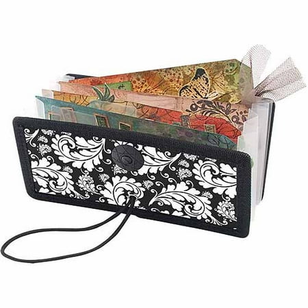 Advantus Cropper Hopper Tag Organizer 7X3.25in-Black & White