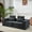 70.8" Gray Two-side Loveseat, variant on Jakoola 4-in-1 35.4"W Foldable Sofa Chair Bed, Convertible Floor Couch Sleeper, Corduroy Folding Futon Bed for Seating and Sleeping in Living Room Guest Room and Small Spaces, Dark Gray