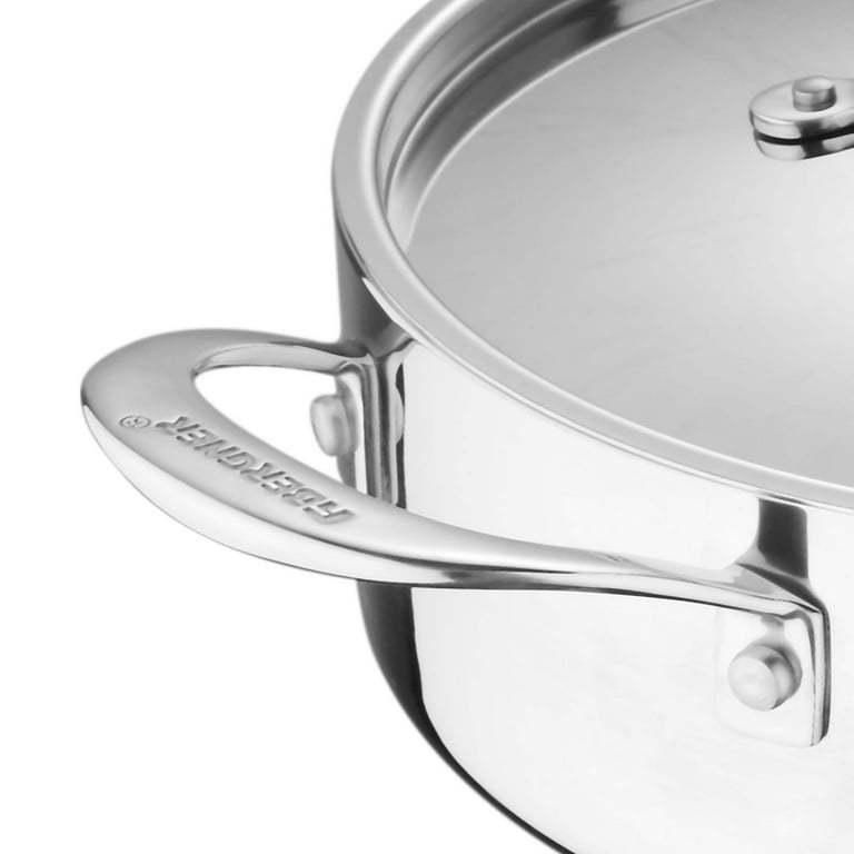 Bergner Tri-Ply 11 Piece Stainless Steel Cookware Set