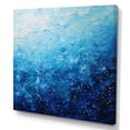 thumbnail image 2 of Designart "Azure Euphony IV" Abstract Landscape Wall Art Print, 2 of 5