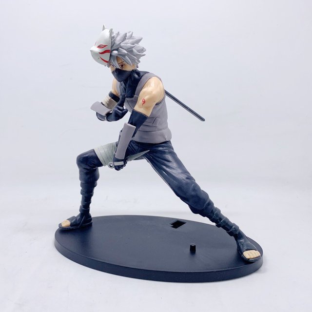 Naruto: Shippuden Kakashi ANBU figura modelo muñeca juguetes 18cm Fivean Figuras de anime