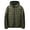 Army Green, variant on Jamicy Men Puffer Jacket with Hood Ultra Lightweight Packable Quilted Hooded Bubble Down Jackets Winter Insulated Thick Outwear