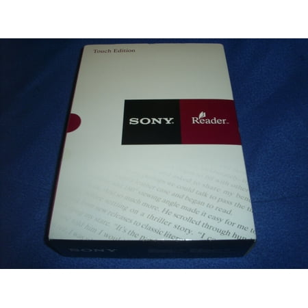 Sony Reader eBook Touch Edition PRS-600 Black