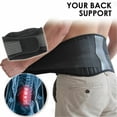 thumbnail image 3 of EYIIYE Back Support Brace Belt Lumbar Lower Waist Magnetic Pain Relief Adjust Trimmer, 3 of 9