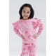 thumbnail image 3 of Conjunto de ropa de Barbie para niñas grandes, sudadera de forro polar y chánger, color rosa, 3 of 4