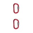 thumbnail image 1 of Wosthever Arnés de escalada Hueco Aluminio Ligero Tecnología avanzada Operación simple Fácil de transportar Helium Stick Red Rojo 2piezas Wosthever CBP205767, 1 of 6