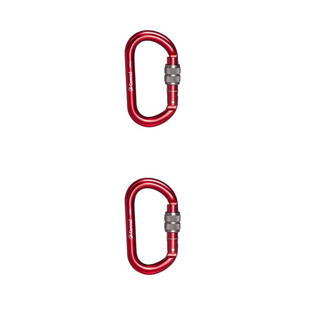 Wosthever Arnés de escalada Hueco Aluminio Ligero Tecnología avanzada Operación simple Fácil de transportar Helium Stick Red Rojo 2piezas Wosthever CBP205767