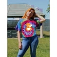 thumbnail image 2 of Fluffy Corgi Booty Tie Dye Spiral Women -Image by Shutterstock, Female Large, 2 of 4