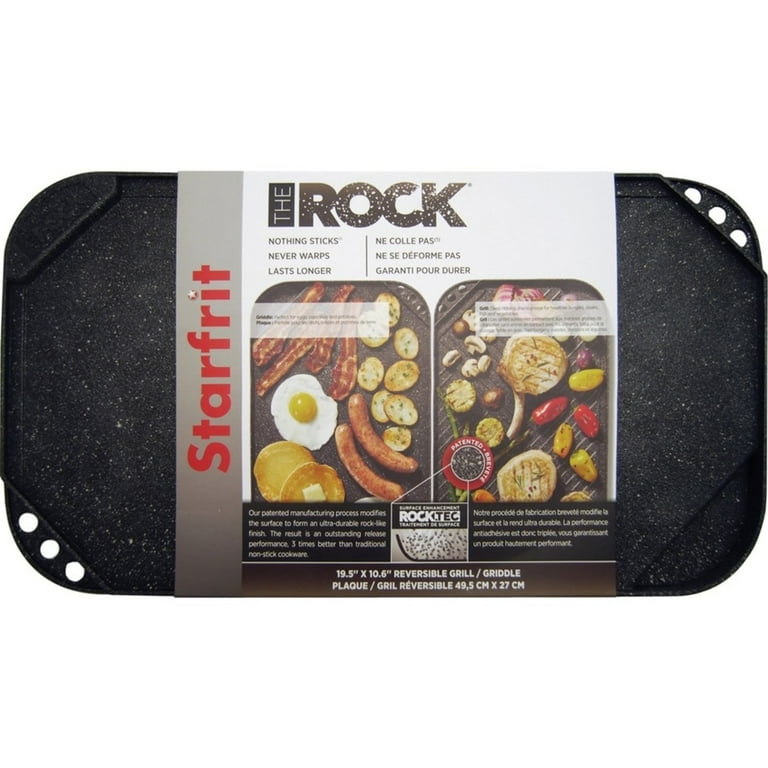 The Rock Plus Reversible Grill Griddle Costco Nordic Ware Ceramic