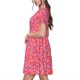 thumbnail image 2 of Disketp Colorful Sprinkles Donuts para Vestido de Manga Corta para Mujeres, Vestidos de Verano para Mujeres, Casual y Holgado para la Playa, 2 of 6