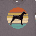 thumbnail image 4 of Inktastic Doberman Dog Retro Sunset Boys or Girls Toddler T-Shirt, 4 of 5