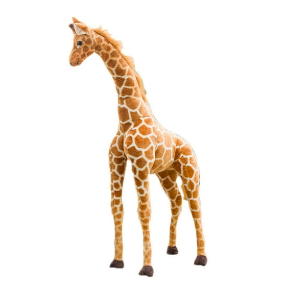 thinsony Giraffe Plush Toys Stuffed Animal Dolls Soft Home Realistic Animals Doll Girl Baby Present Prop Toy Room Decor 45cm 0.28kg