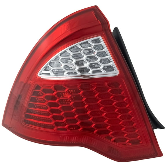Tail Light Compatible with FORD FUSION 2010-2012 LH Lens and Housing - CAPA
