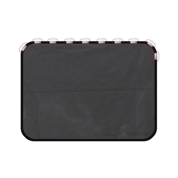 KRONDO Magnetic Car Sun Shade UV Protection Car Curtain Car Window Sunshade Side L