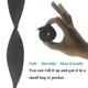 thumbnail image 3 of Grestun Tobillera Ajustable Con Gancho Y Bucle Compatible Con Apple Watch Series 11/10/9/8/7/6/Se/5/4/3/2/1 Negro (Pequeño), 3 of 5