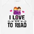 thumbnail image 4 of Inktastic I Love to Read Girls Baby Bodysuit, 4 of 5