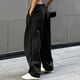 thumbnail image 4 of Pantalones de mujer de moda Pantalones completos Pantalones de traje de color sólido recto casual Fridja  alkflakhf35675, 4 of 8